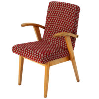 Armchair PRL, designed by Mieczysław Puchała