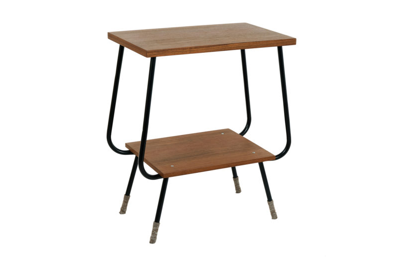 'Tulip' TV table from the 1960s. Fully revitalized. 'Tulip' TV table from the 1960s. Fully revitalized.