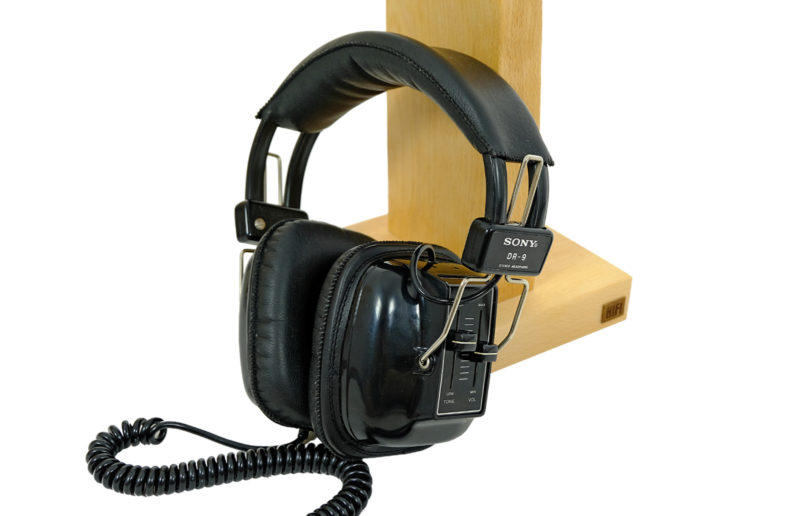 Sony DR-9 headphones. Classic Vintage. HI-FI. Price with stand. Sony DR-9 headphones