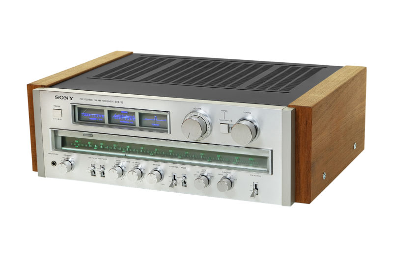 Sony STR-V5 Stereo Receiver. Classic Vintage. Fully revitalized. Sony STR-V5 Stereo Receiver.
