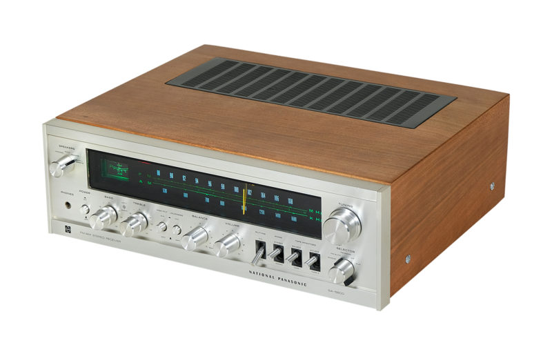 Amplituner National Panasonic SA 5800. Classic Vintage. Po całkowitej rewitalizacji. Amplituner National Panasonic SA 5800, audio vintage, National Panasonic SA 5800