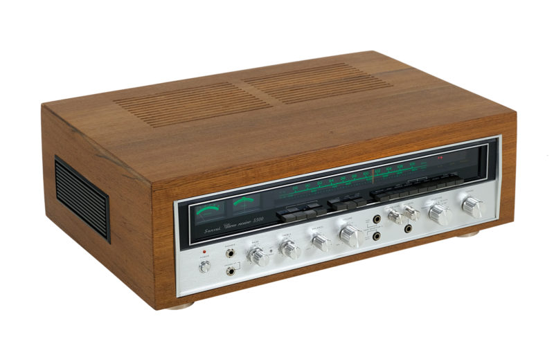 Amplituner Sansui 5500. Po całkowitej rewitalizacji. Classic Vintage. Sansui 5500, Amplituner Sansui 5500