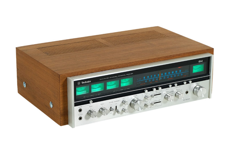 Amplituner Technics SA-8000X. Classic Vintage. Po całkowitej rewitalizacji. Technics SA-8000X, Technics Vintage, Amplituner Technics SA-8000X