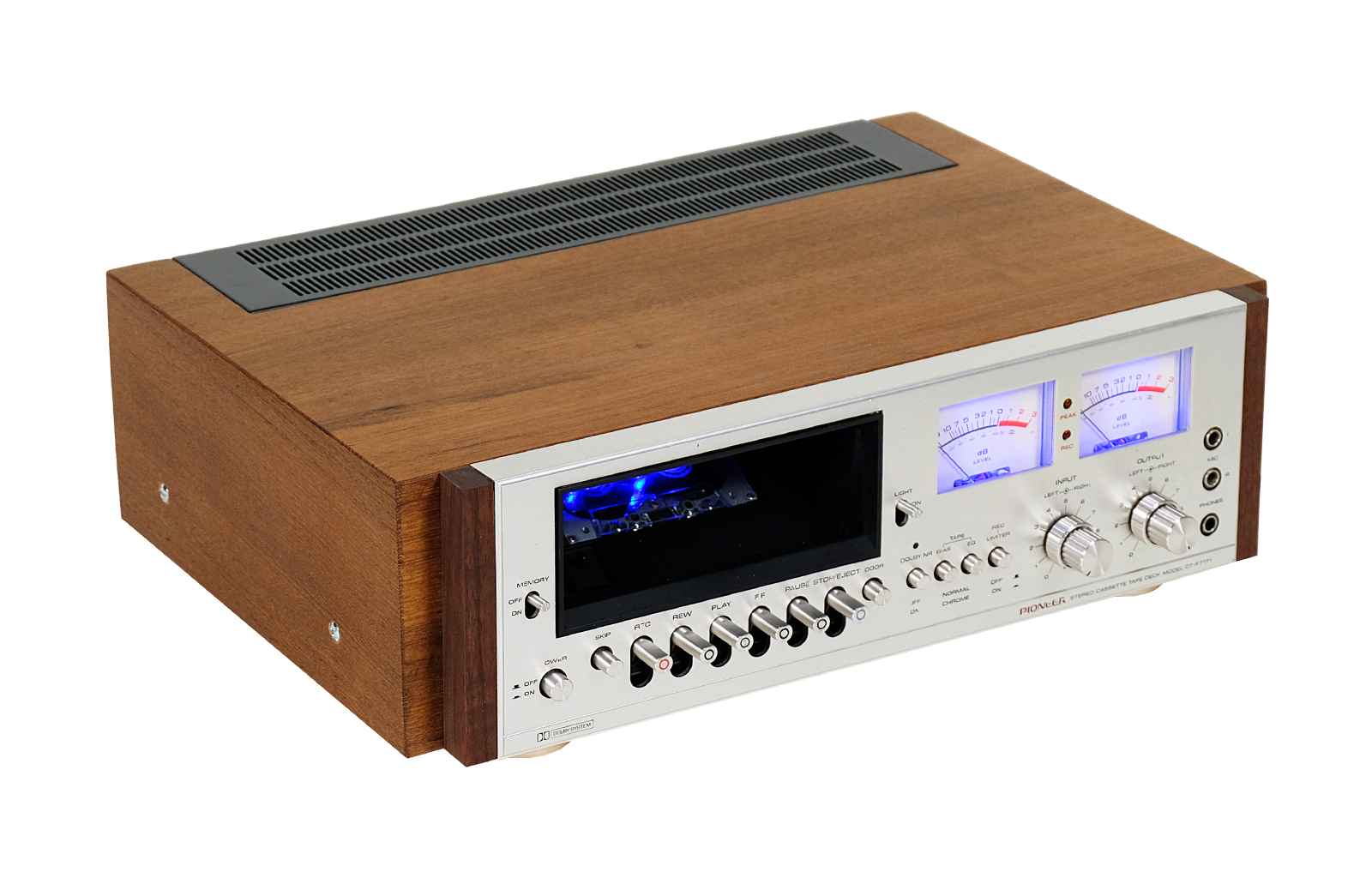 Pioneer CT F 7171, magnetofon vintage