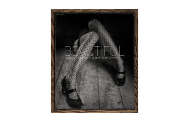 "Beautiful". 2010-2012. Vintage photography. Fine art. black&white photography, vintage photography, fine art, original print, baryte paper