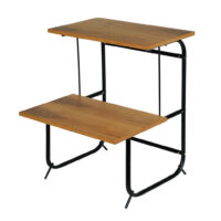 Audio table, vintage table, audio equipment table