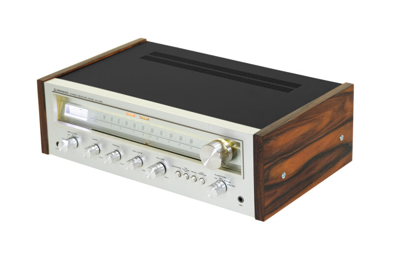 Amplituner Pioneer SX-450. Classic Vintage. Po całkowitej rewitalizacji. Orange. pioneer SX-450, audio vintage, wzmacniacz vintage