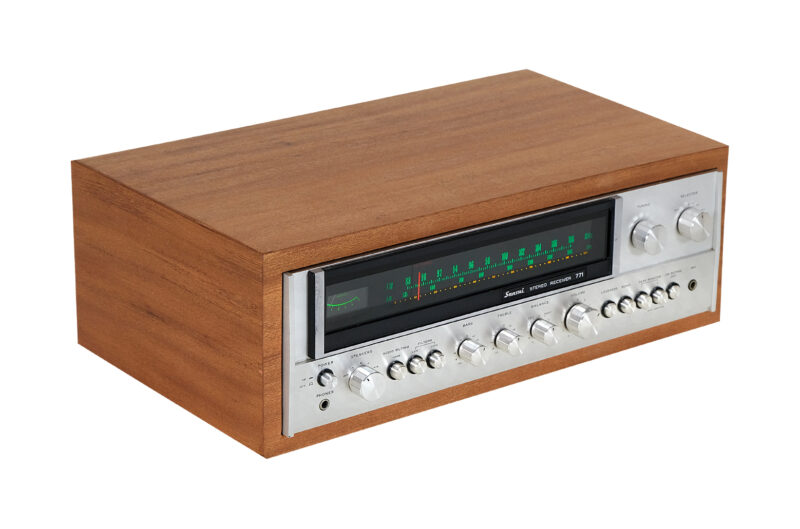 Sansui 771 wood case. Acajou. Sansui 771 wood case, wood case, sansui 771