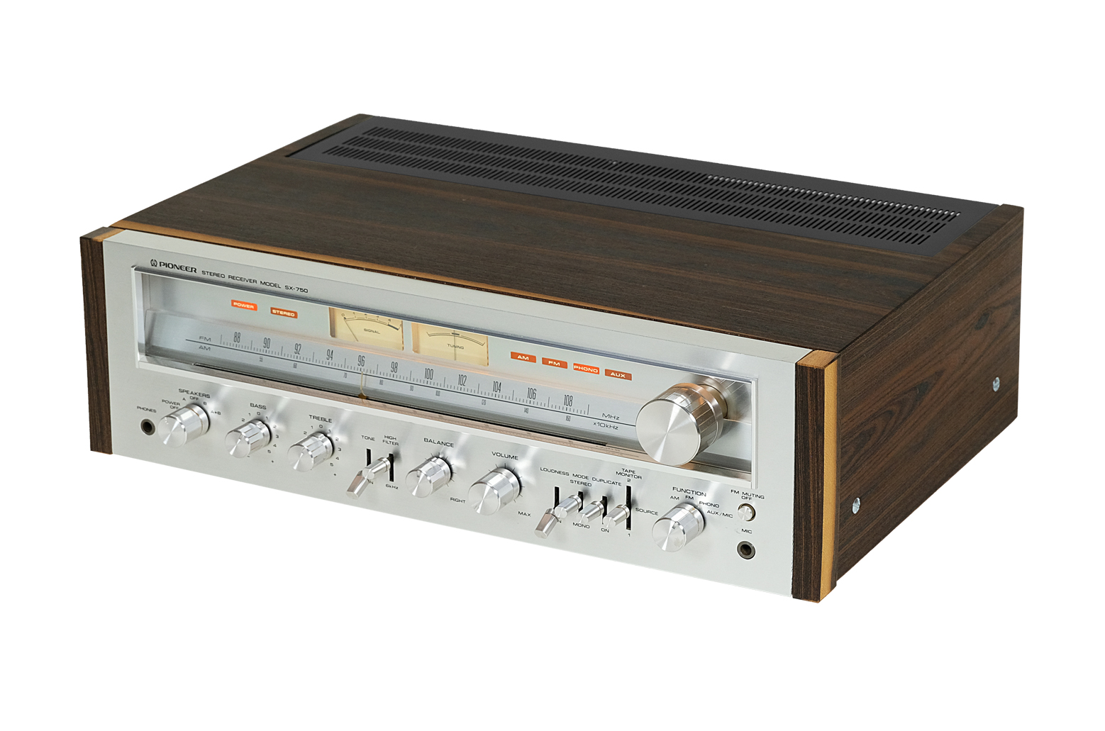 Pioneer SX - 750, audio vintage