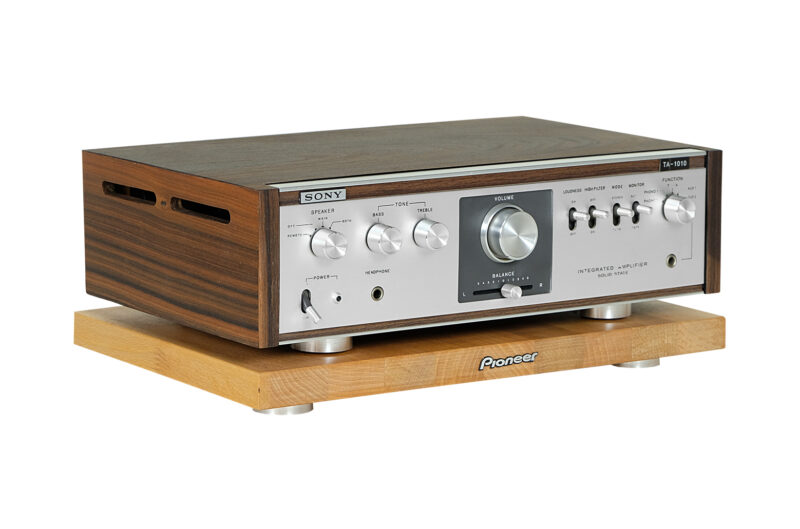 Audio table FD Store. Pioneer Beech. Classic Vintage. Audio table, audio vintage
